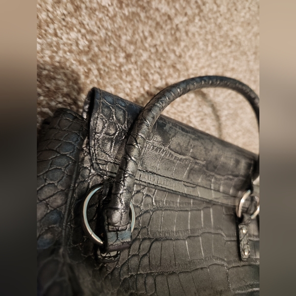 Vintage Guess clutch purse with handles - Picture 8 of 13